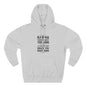 Karma Humor Fleece Hoodie, Funny Sweatshirt for Gift, Cozy Casual Wear, Perfect for Friends, Ideal for Birthdays, Holidays