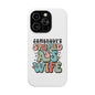 Impact-Resistant Phone Case - Somebody's Spoiled Ass Wife - Fun Gift for Wives, Quirky Phone Cover, Unique Birthday Present, [...]