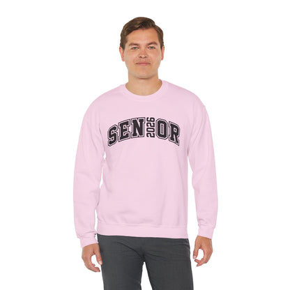 2026 Senior Crewneck Sweatshirt, Unisex Graduation Sweatshirt, Class of 2026 Sweatshirt, Senior Year Apparel, Comfy Graduation Gift