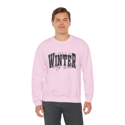 Winter Vibes Sweatshirt | Cozy Unisex Crewneck for Cold Days, Gift for Him/Her, Winter Fashion, Casual Comfort, Holiday Apparel