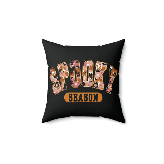 Halloween Decorative Pillow, Spooky Season Cushion, Fall Home Decor, Seasonal Throw Pillow, Autumn Vibes, Cozy Living Room Accent