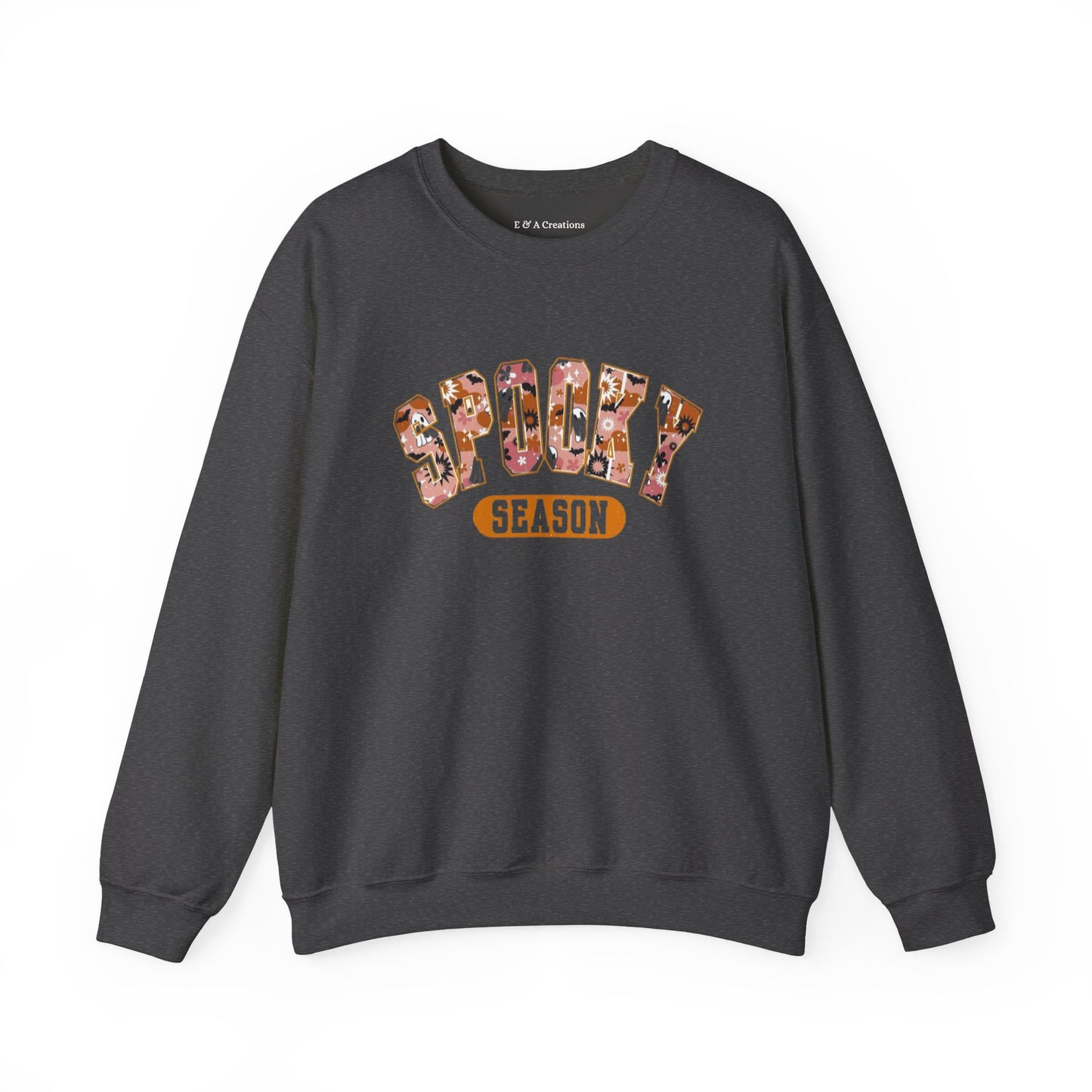 Spooky Season Crewneck Sweatshirt, Halloween Apparel, Cozy Unisex Sweatshirt, Fall Fashion, Halloween Gift