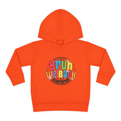 Bright Kindergarten Hoodie for Toddlers, Cute Fleece Pullover, Back to School Gift, Fun Kids Hoodie, Toddler School Apparel