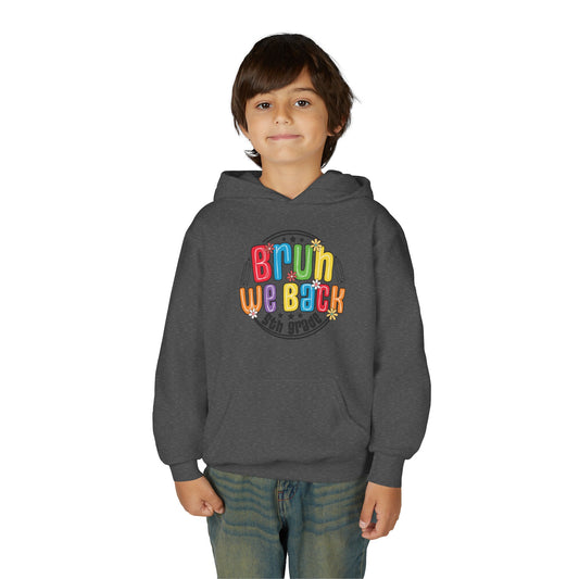 5th Grade Graduation Hoodie, Youth Sweatshirt, Back to School Apparel, Classroom Memories Gift, Fun School Spirit Wear