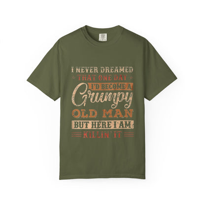Grumpy Old Man T-Shirt - Funny Gift, Casual Wear, Father's Day, Birthday, Humor Tee
