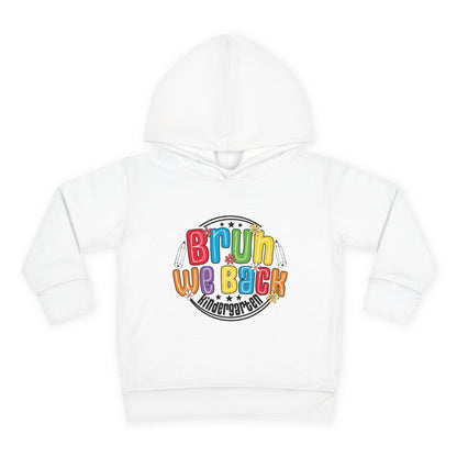 Bright Kindergarten Hoodie for Toddlers, Cute Fleece Pullover, Back to School Gift, Fun Kids Hoodie, Toddler School Apparel