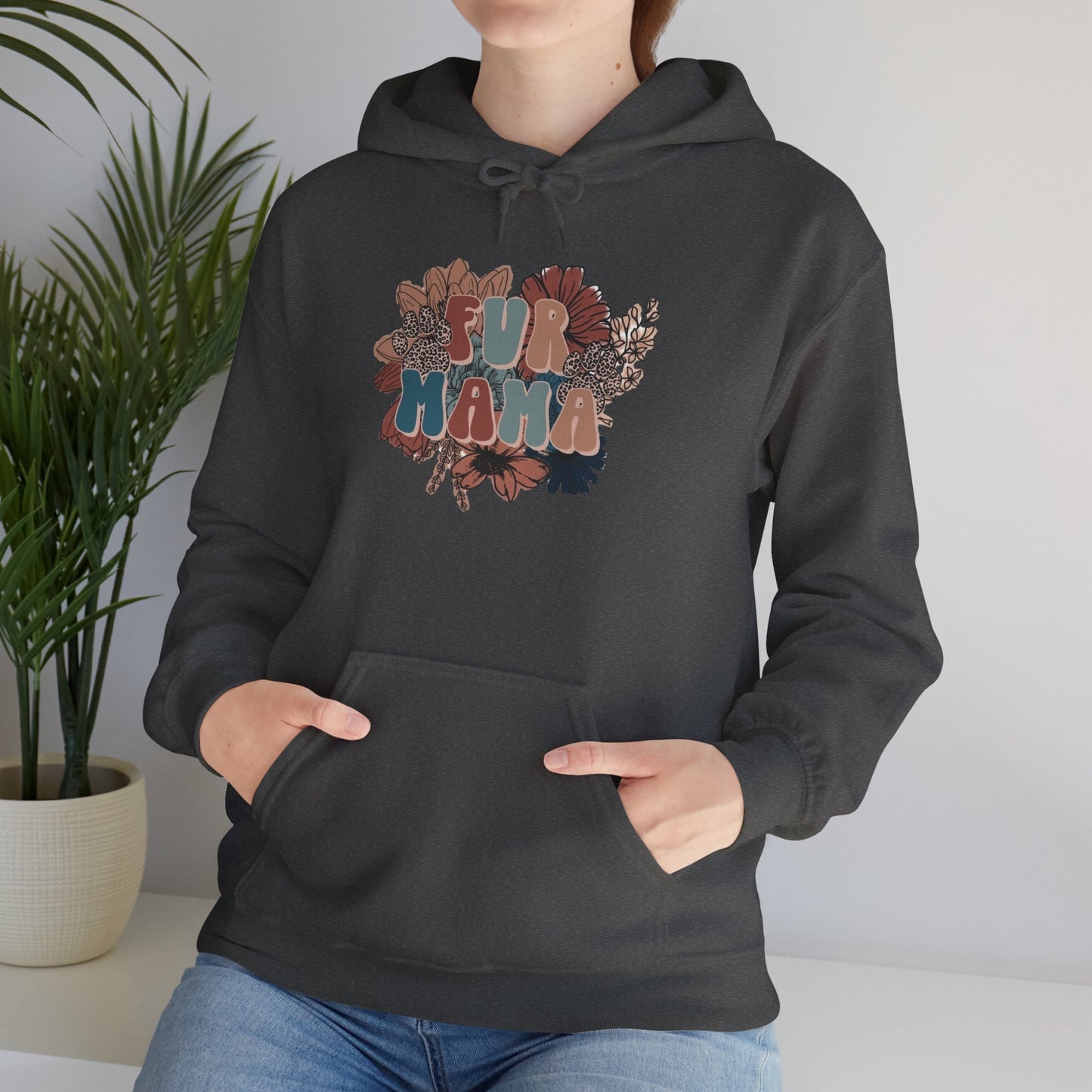 Floral Mama Sweatshirt - Cozy Gift for Mothers, Cute Everyday Wear, Spring Style, Unique Mother’s Day Present, Trendy Family Apparel