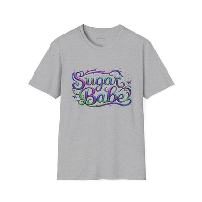 Sugar Babe Unisex Softstyle T-Shirt, Cute Graphic Tee, Casual Wear, Gift for Her, Spring Fashion, Trendy Top