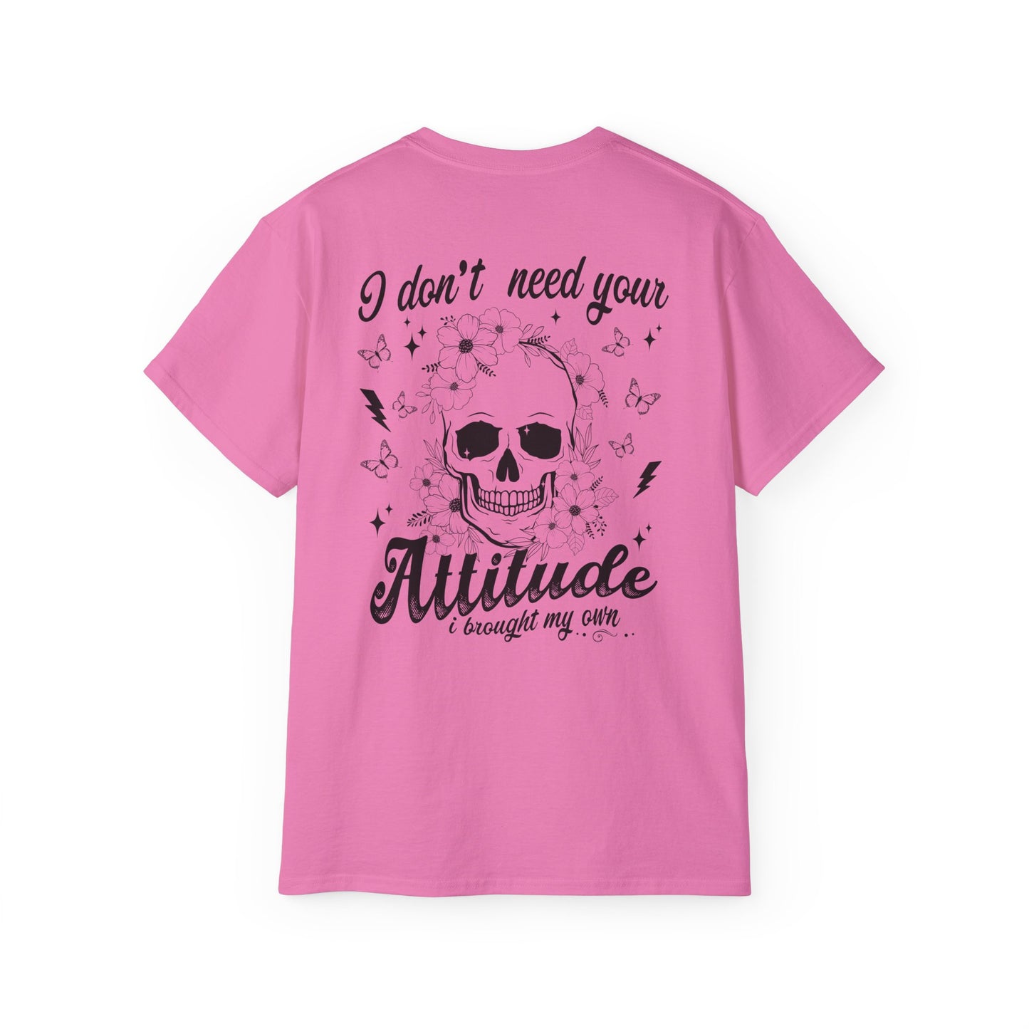 Stylish Attitude Tee with Skull Design, Perfect Gift for Friends, Great for Casual Outings, Attitude T-Shirt, Unisex Graphic Tee, [...]