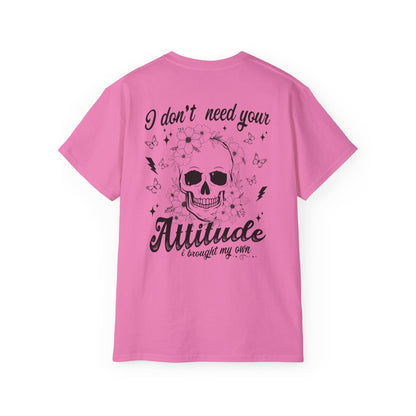 Stylish Attitude Tee with Skull Design, Perfect Gift for Friends, Great for Casual Outings, Attitude T-Shirt, Unisex Graphic Tee, [...]