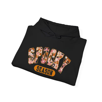 Spooky Season Unisex Hooded Sweatshirt, Casual Wear, Gifts for Athletes, Cozy Streetwear, Sports Lover Apparel, Fall Fashion