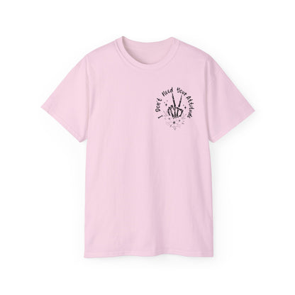 Stylish Attitude Tee with Skull Design, Perfect Gift for Friends, Great for Casual Outings, Attitude T-Shirt, Unisex Graphic Tee, [...]