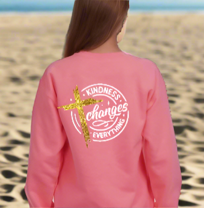 Kindness changes Everything Crew Neck