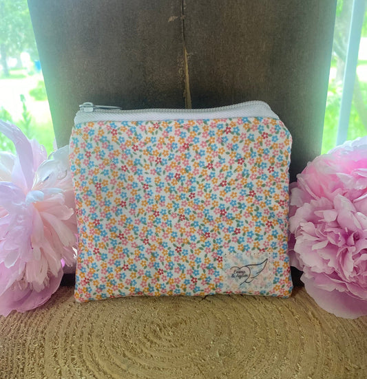 Flower Fetti Keychain Wallet (Limited edition)