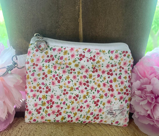 Mini flower keychain wallet (Limited edition)
