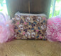 Brown Floral Keychain Wallet (limited Edition fabric)