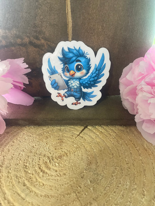 Blue Bird Sticker