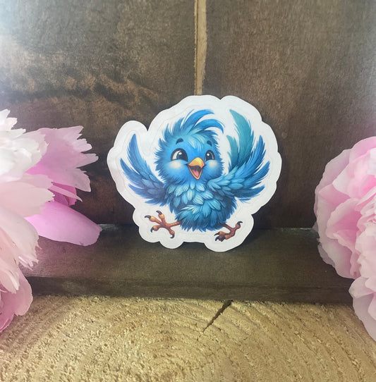 Blue Bird sticker
