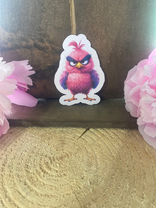 Pink Grumpies sticker