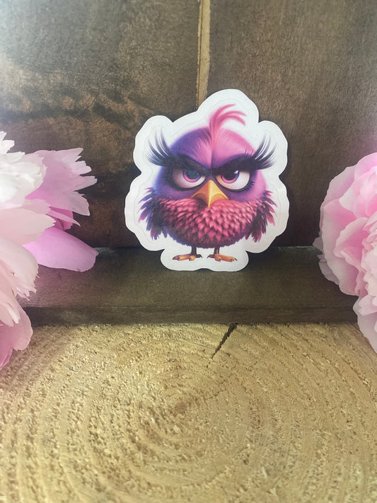 Pink Grumpies sticker
