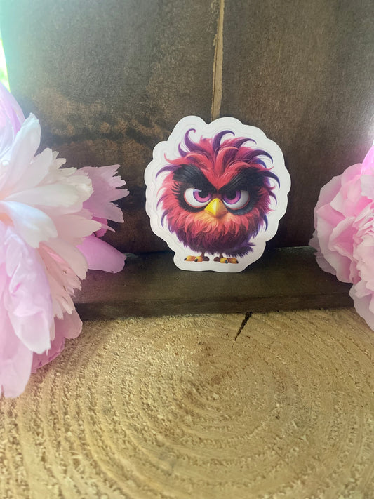 Pink Grumpies sticker