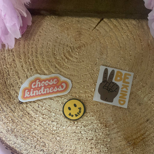 Kindness sticker set