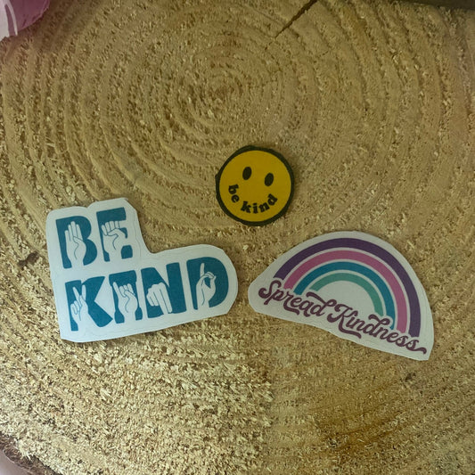 Kindness sticker set