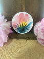 Water color sun and plant sticker
