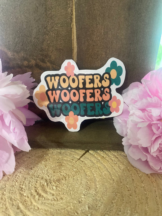 Woofers sticker