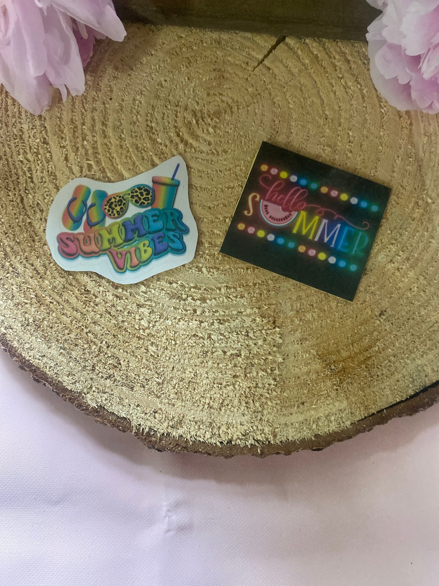 Summer sticker set