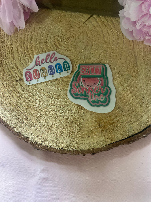 Summer sticker set