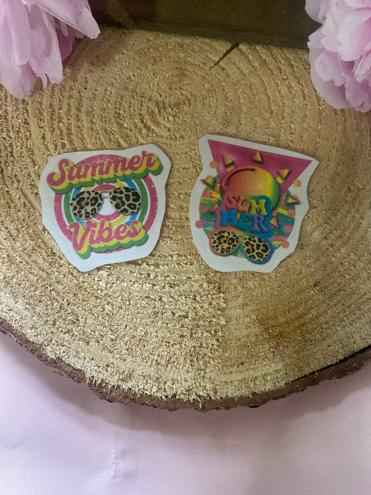 Summer sticker set