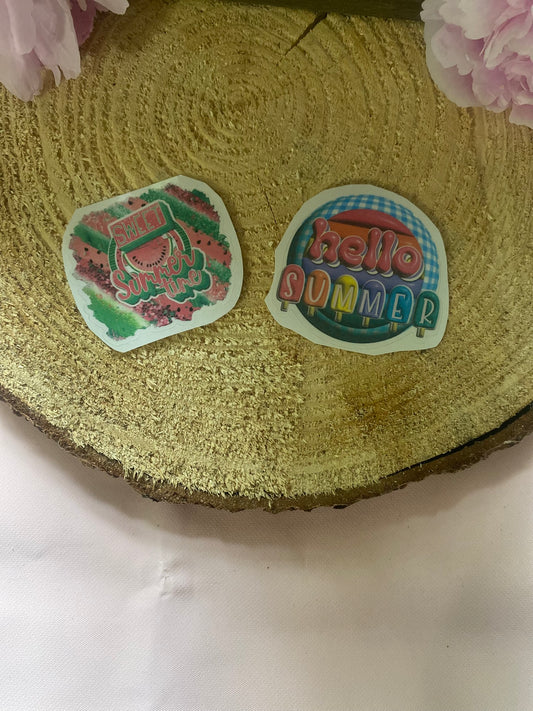 Summer sticker set