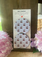 Cherry & Pink Bows Car Coaster set