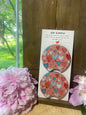 Hearts and Pink Car Coaster set