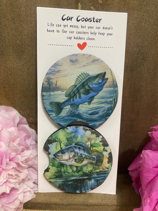 Fishing Car Coaster set