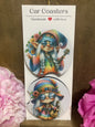 Hippie Chics Car Coaster set