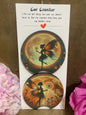 Fairy in Moonlight Car Coaster set