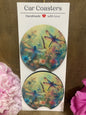 Dragon Fly Car Coaster set