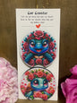 Turtle & Red Rose Car Coaster set