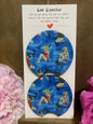 Summer Pin Up Ladies Car Coaster set