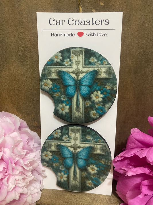 Butterfly Cross Car Coaster set
