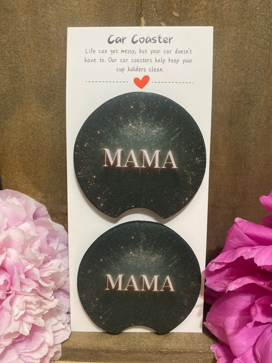 Mama Car Coaster set