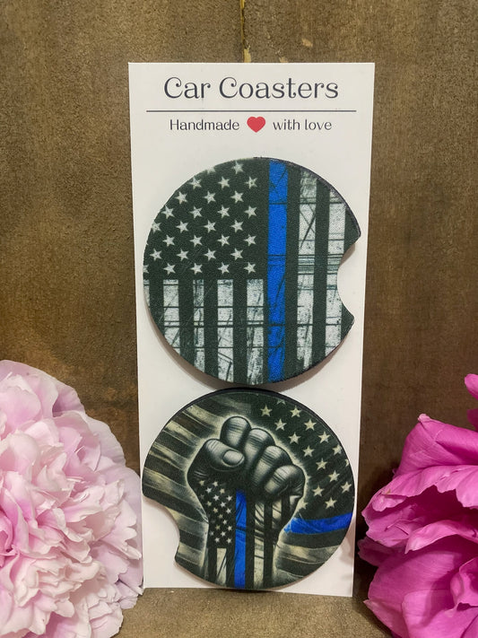 Honor Them Car Coaster set