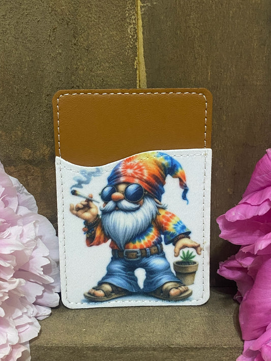 Hippie Gnome Smokie Phone Card Wallet