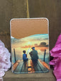 Fishing with Grand Dad Phone Card Wallet