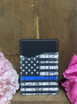 Honor the Blue Phone Card Wallet