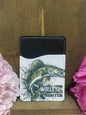 Walleye Hunter Phone Card Wallet