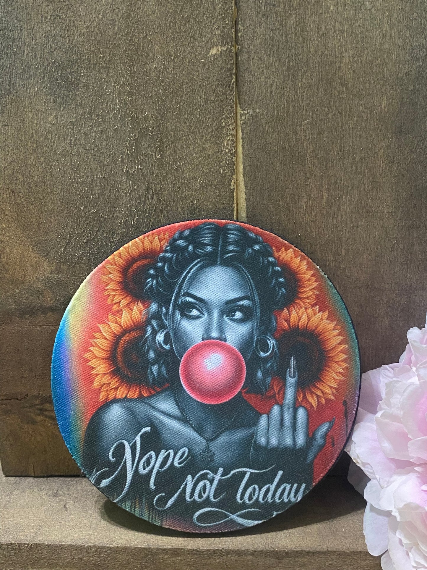 Nope not Today Coaster set
