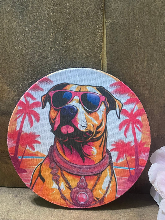Pitbull Tropical Coaster set